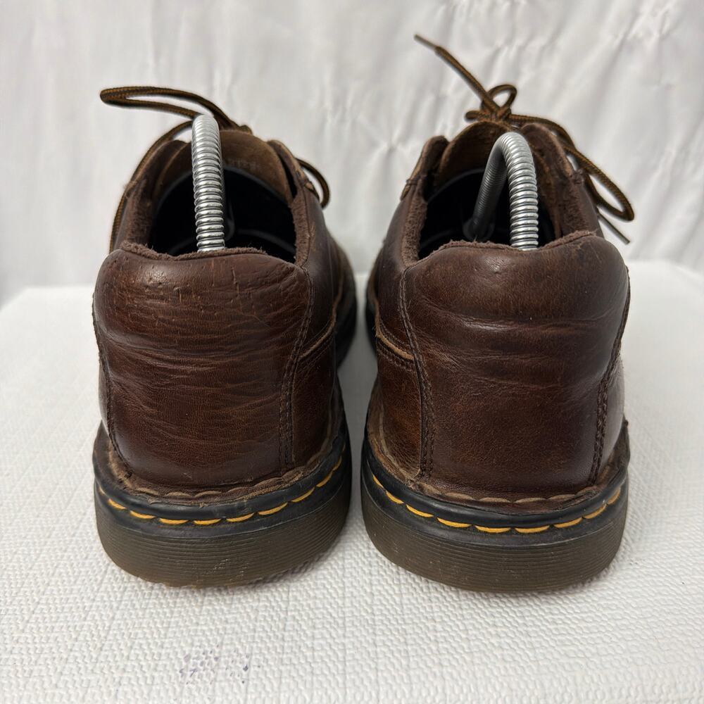 Dr Martens Shoes Mens Size 11 Brown Leather Oxford Grunge Distressed - Picture 4 of 10